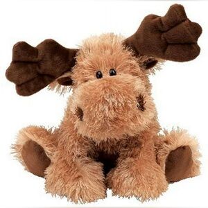TY Beanie Buddy Moose Plush Stuffed Animal Brown Soft Toy